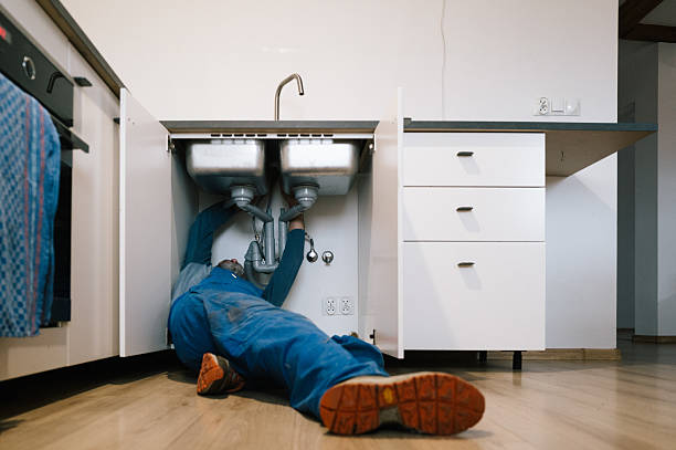 Professional Drain Cleaning technician working in Strabane, PA